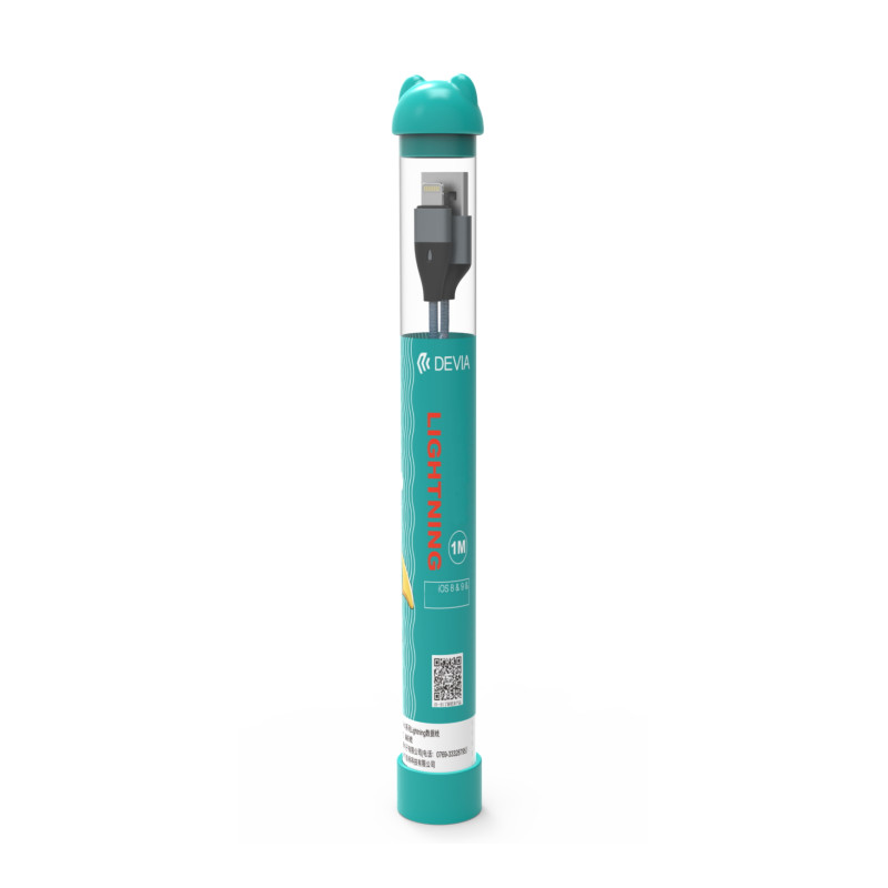 Cavo Bubble da Usb A a Lightning 2A 1 Metro Nero