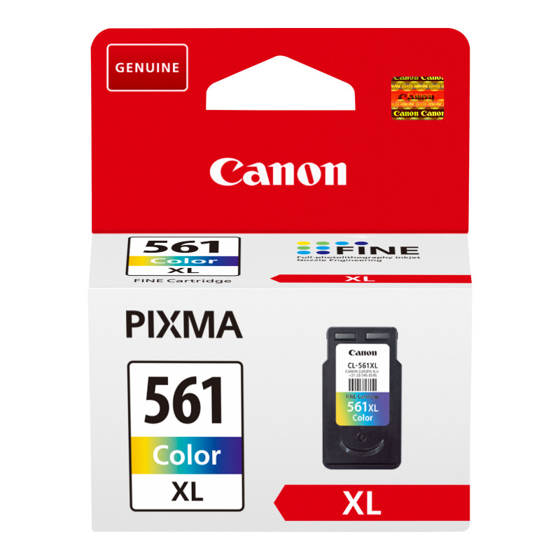 CANON inchiostro CL-561XL ciano/magenta/giallo 12.2 ML