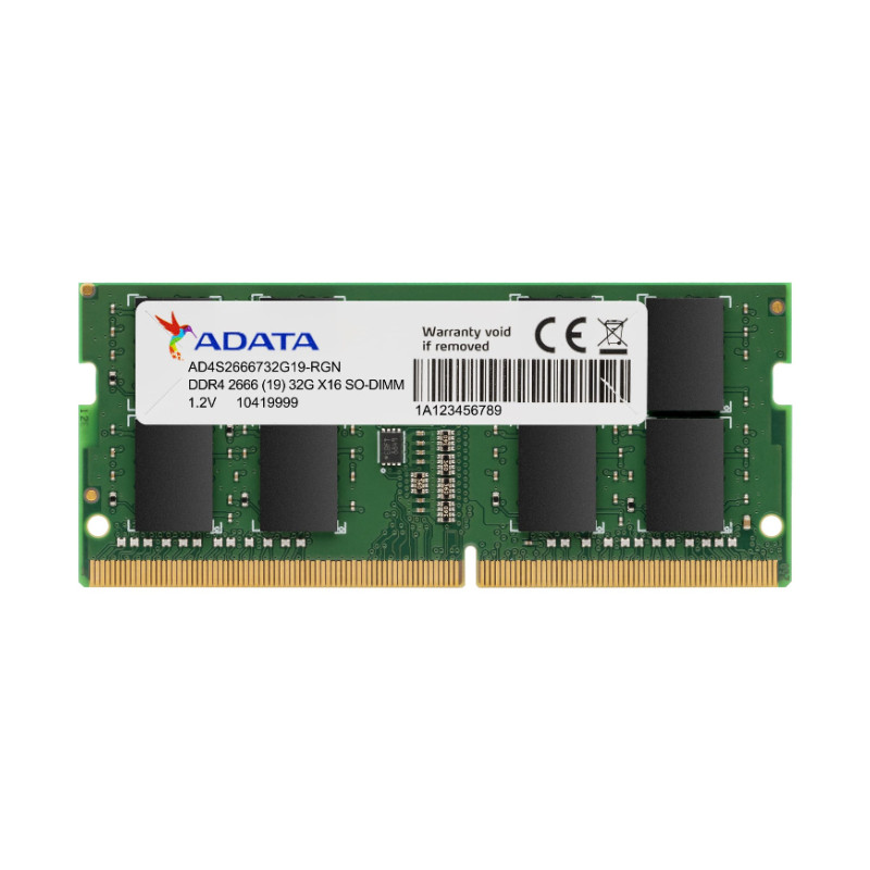 ADATA RAM SO-DIMM 8GB DDR4 2666MHZ 1.2V