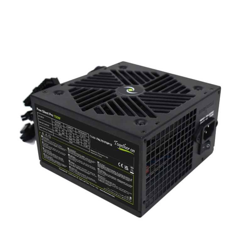 TECNOWARE ALIMENTATORE FREE SILENT PRO 750W 12 CM PSU