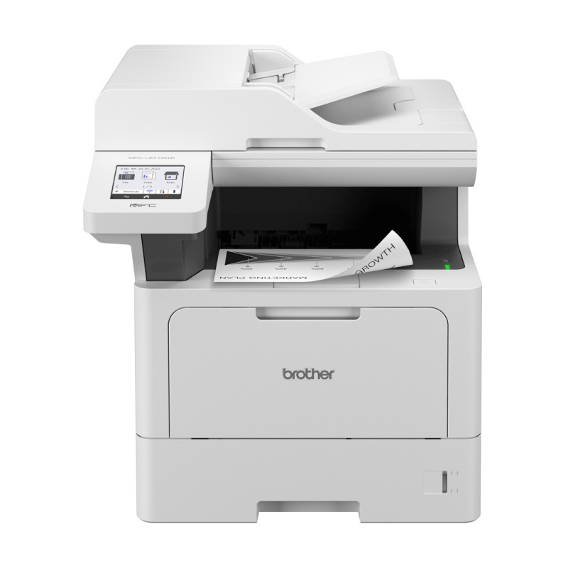 BROTHER MULTIFUNZIONE LASER A4 B/N, 48PPM SCANSIONE FRONTE/RETRO AUTO USB/WIFI 4 IN 1