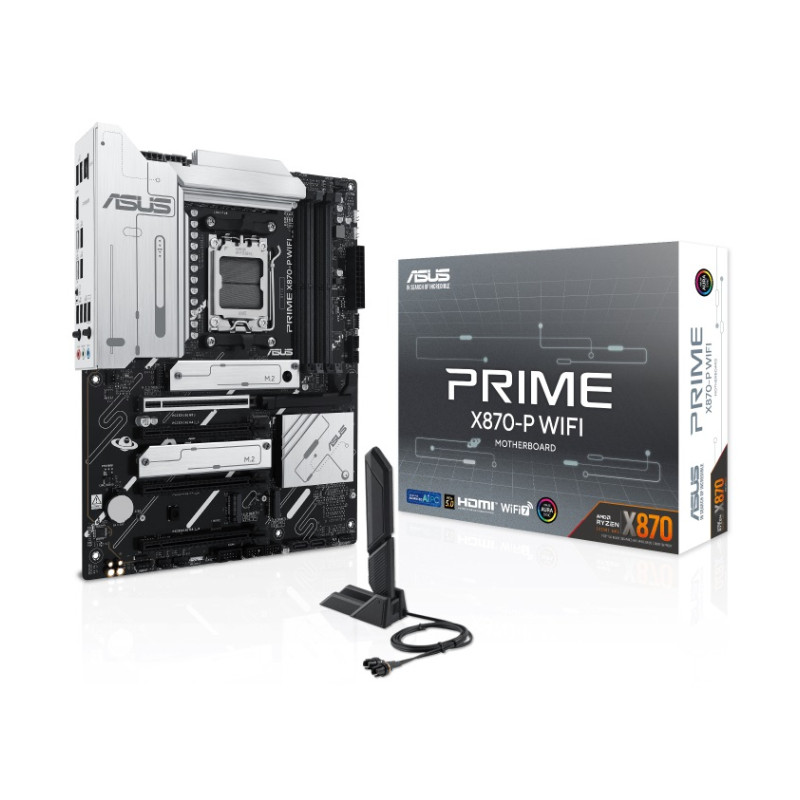 ASUS MB AMD X870E,PRIME X870-P WIFI,AM5,X870,USB4,WIFI7,AURA,MB