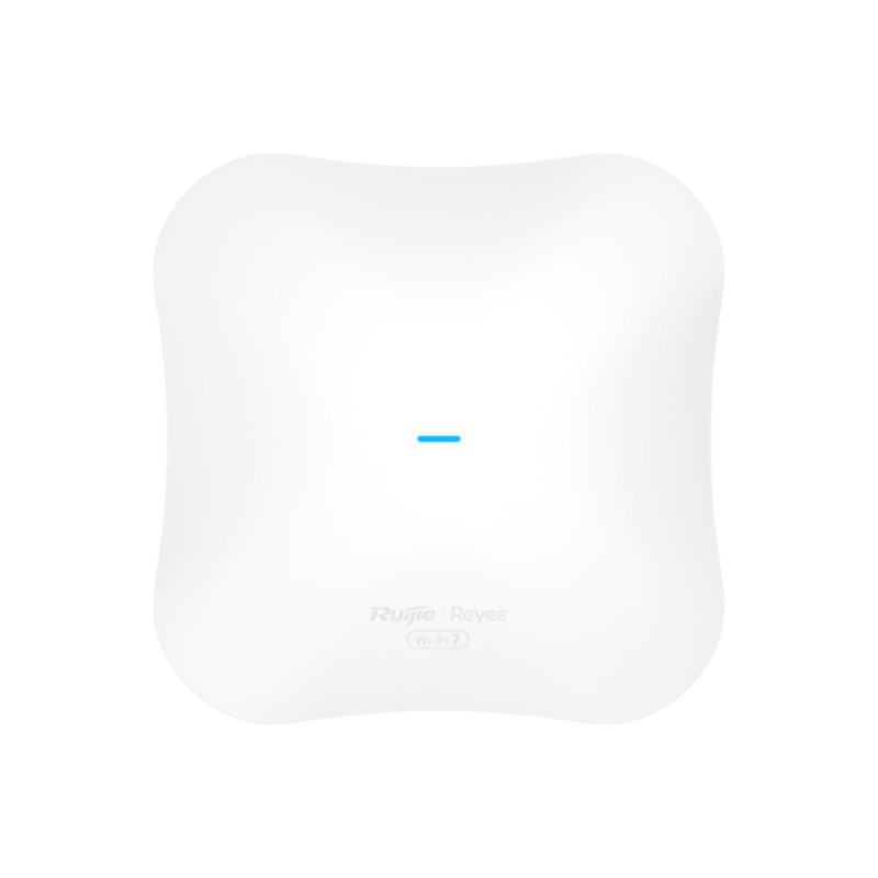 REYEE CLOUD ACCESS POINT WI-FI 7 2X2 3X3 POE+, 1X2,5GE, 1XGE, ALTA DENSITA, INSTALL. DA SOFFITO